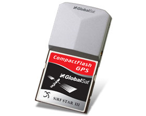 GPS- GlobalSat BC-337 COMPACTFLASH (SiRF III)  GlobalSat